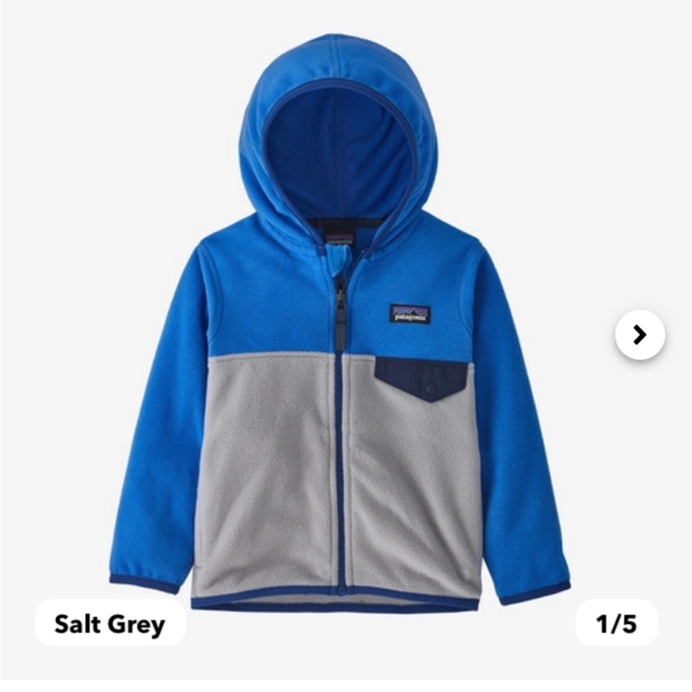 Excellent condition Patagonia Fleece zip up